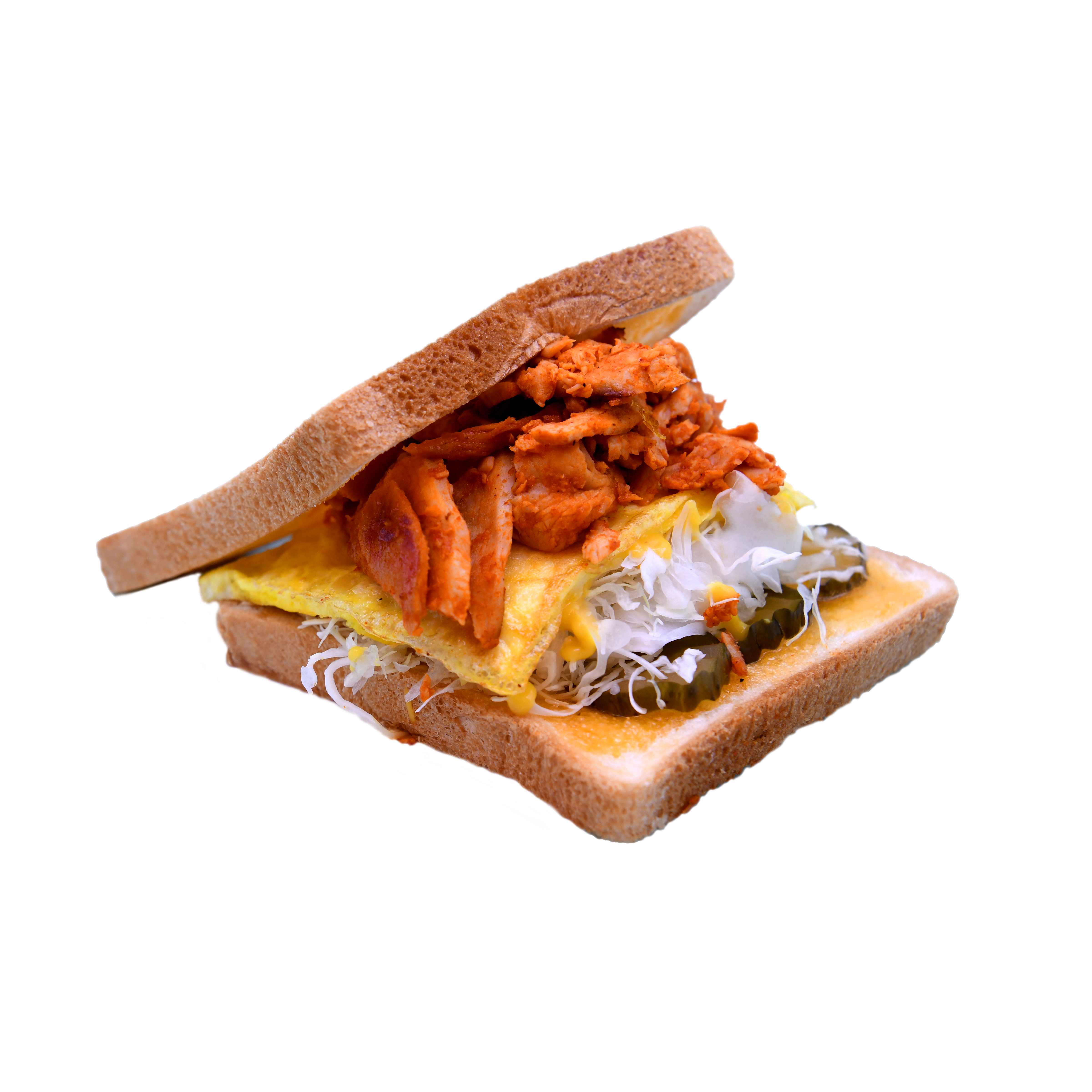 핫치킨 토스트